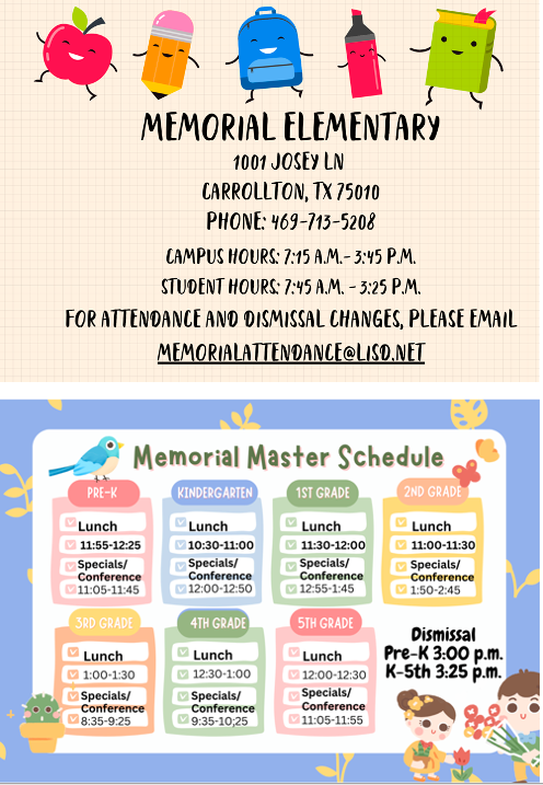 Memorial Info